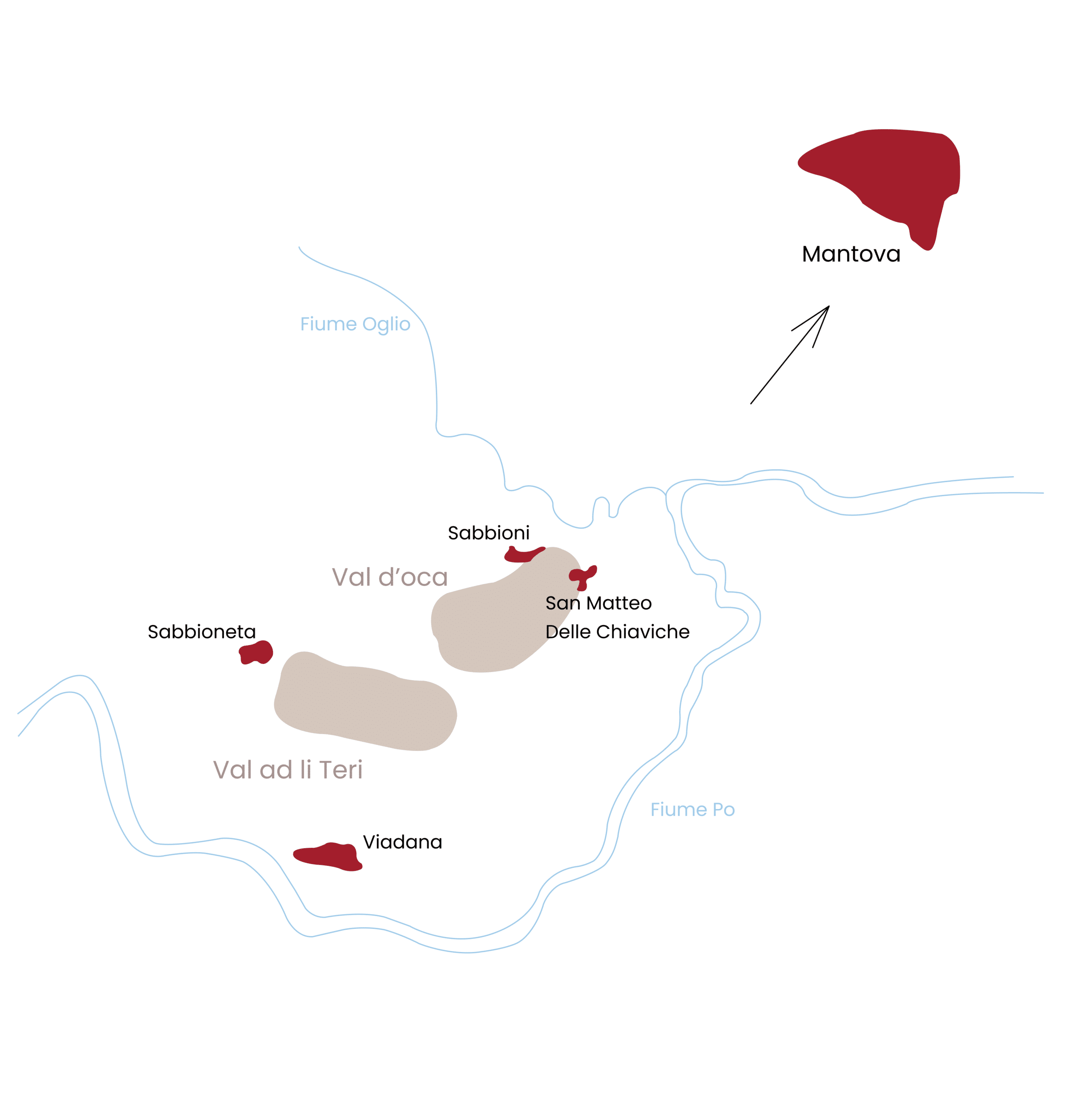 Vine map OGLIO
